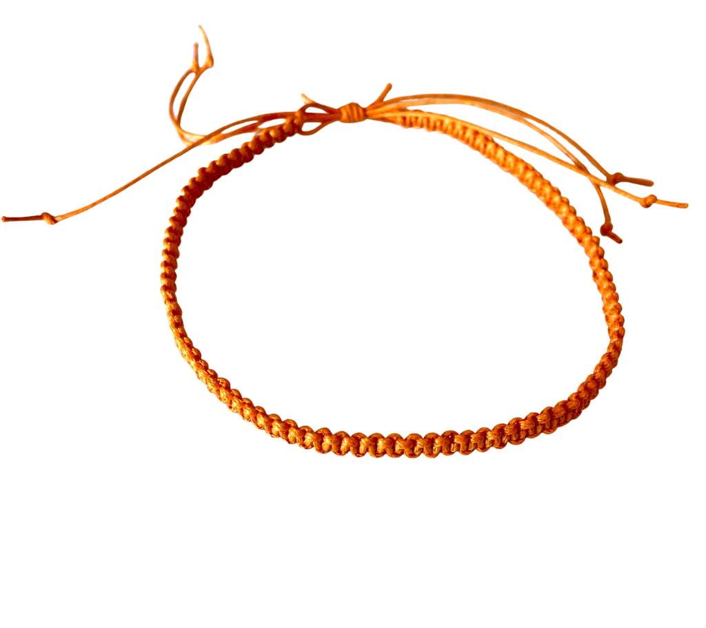 Men's Tribal Surfer Handmade Cotton Macrame Adjustable Anklet