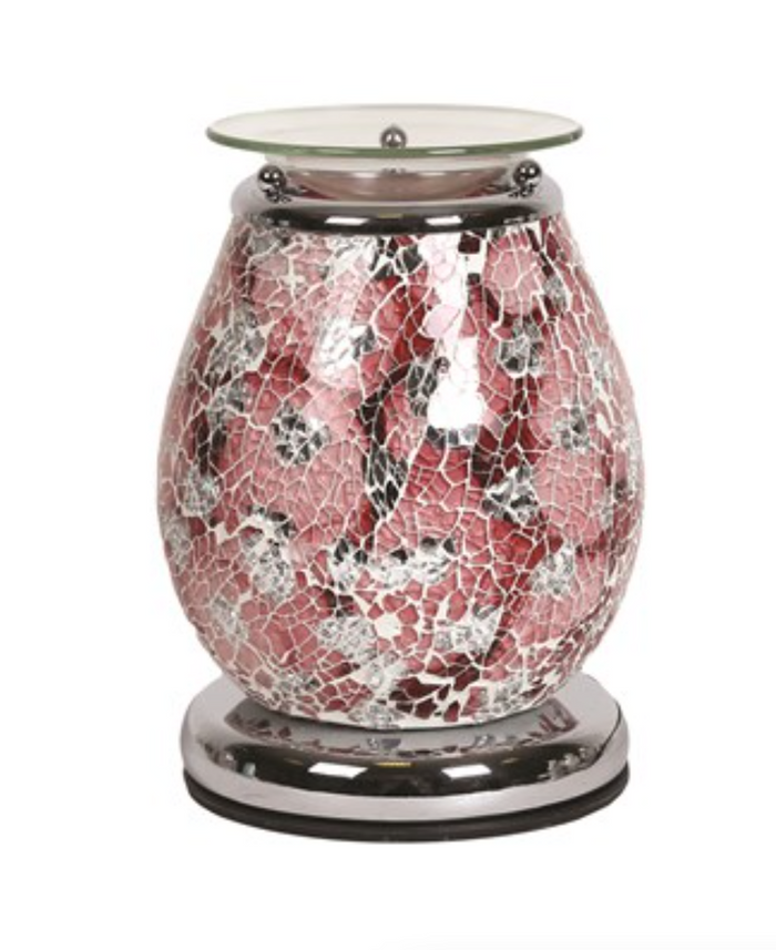 Athena Touch Mosaic Electric Wax Warmer/Burner with a pack of 10 FREE Scented Melts (3146)