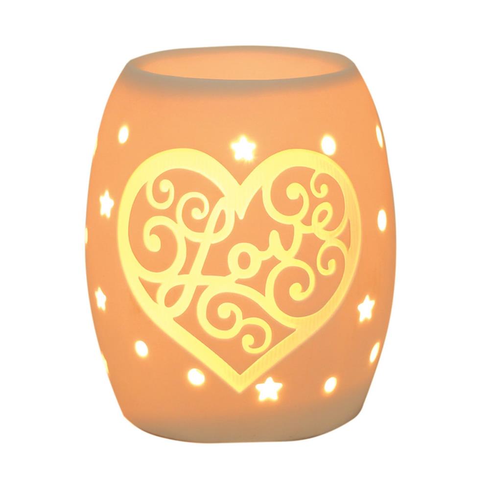 Love Electric Wax Warmer/Burner with a pack of 10 FREE Scented Melts (3190)