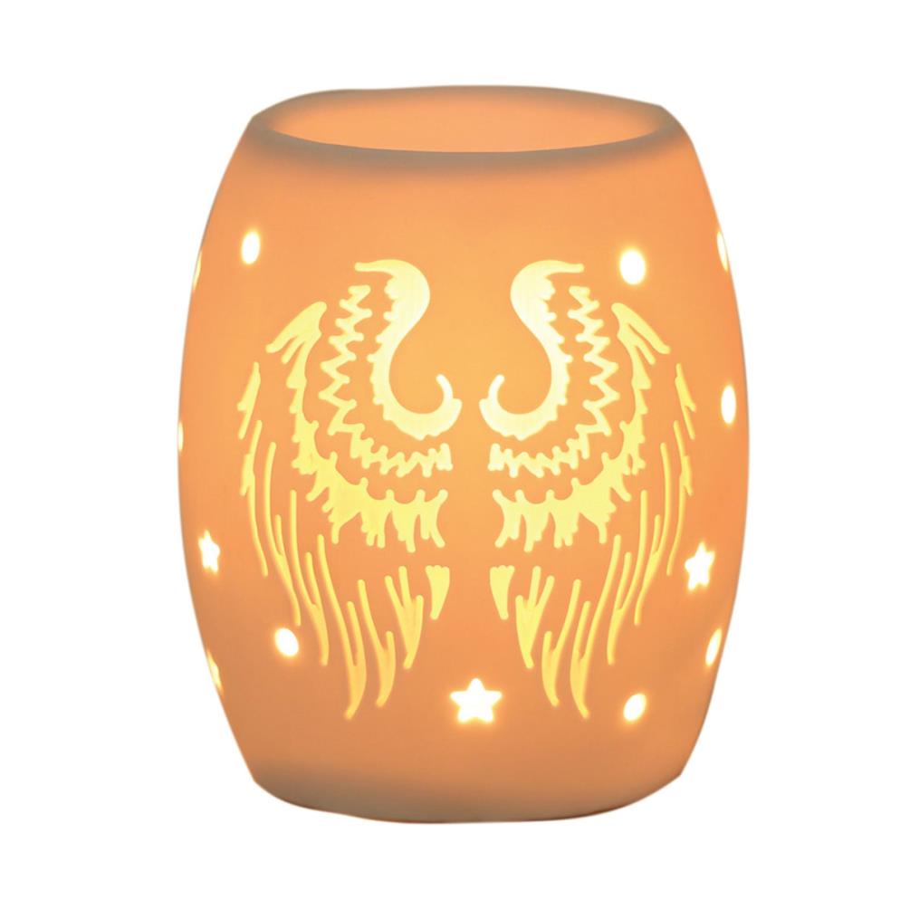 Angel Wings Electric Wax Warmer/Burner with a pack of 10 FREE Scented Melts (3186)