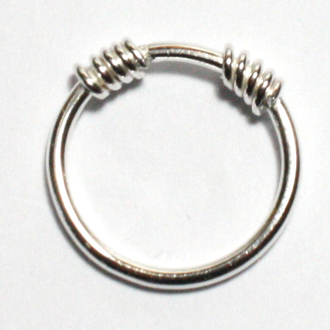 Solid Silver 925 Handmade 1.8mm Wrapped Ring