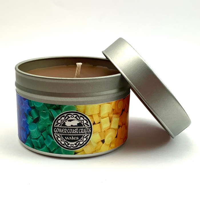 Coffee Mocha Handpoured Highly Scented Candle Tin