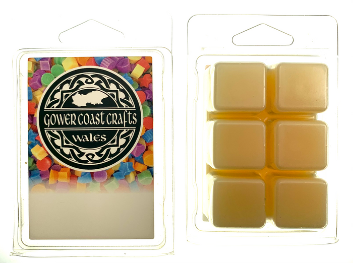 Luscious Vanilla Handpoured Highly Scented Wax Melt Snap Block 90g