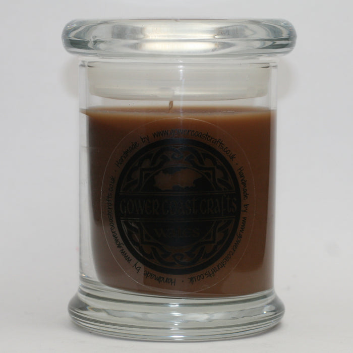 Coffee Mocha Handpoured Highly Scented Medium Candle Jar