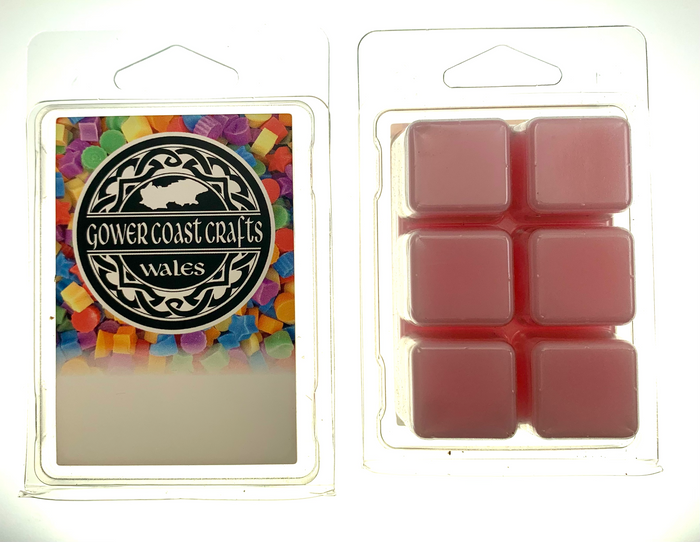 Wild Rose Handpoured Highly Scented Wax Melt Snap Block 90g