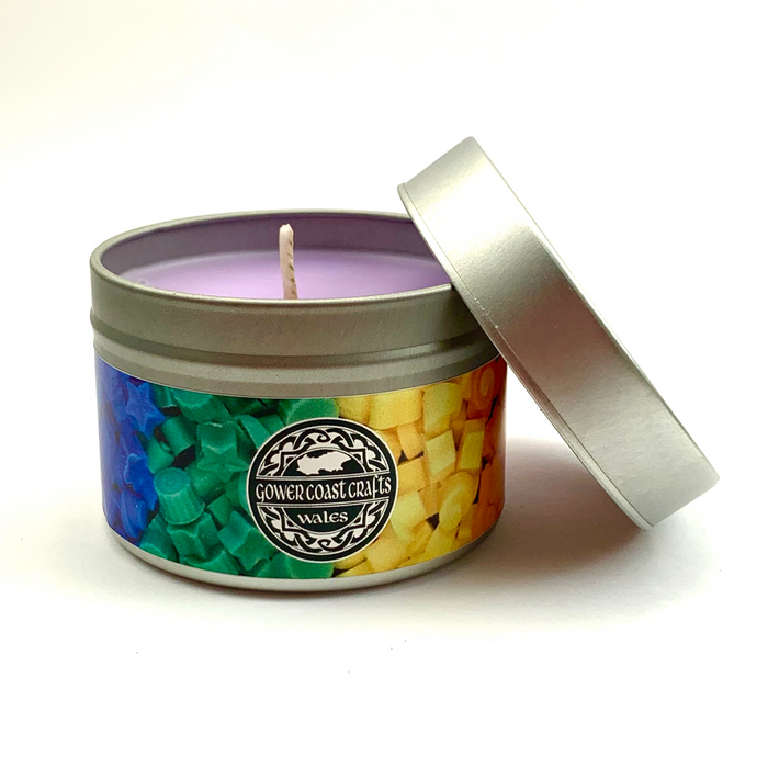 Lavender Spa Handpoured Highly Scented Candle Tin