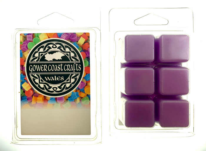 Lavender Spa Handpoured Highly Scented Wax Melt Snap Block 90g