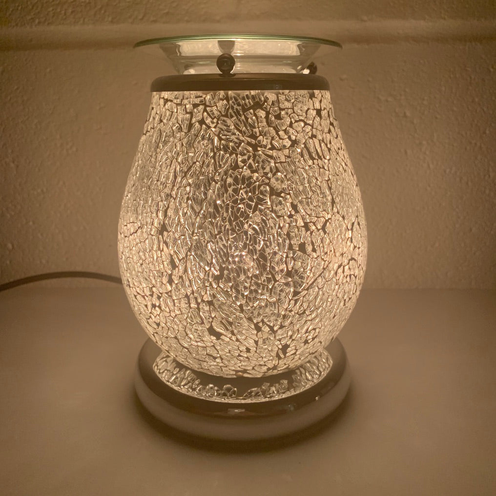 Jupiter Touch Mosaic Electric Wax Warmer/Burner with a pack of 10 FREE Scented Melts (3139)