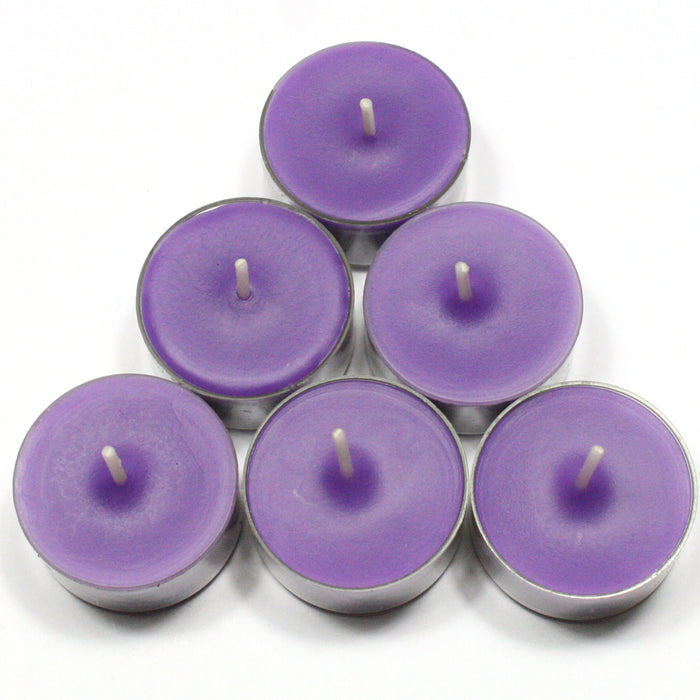 Black Cherry Handpoured Highly Scented Tea Light Candles Tealights pack of 6