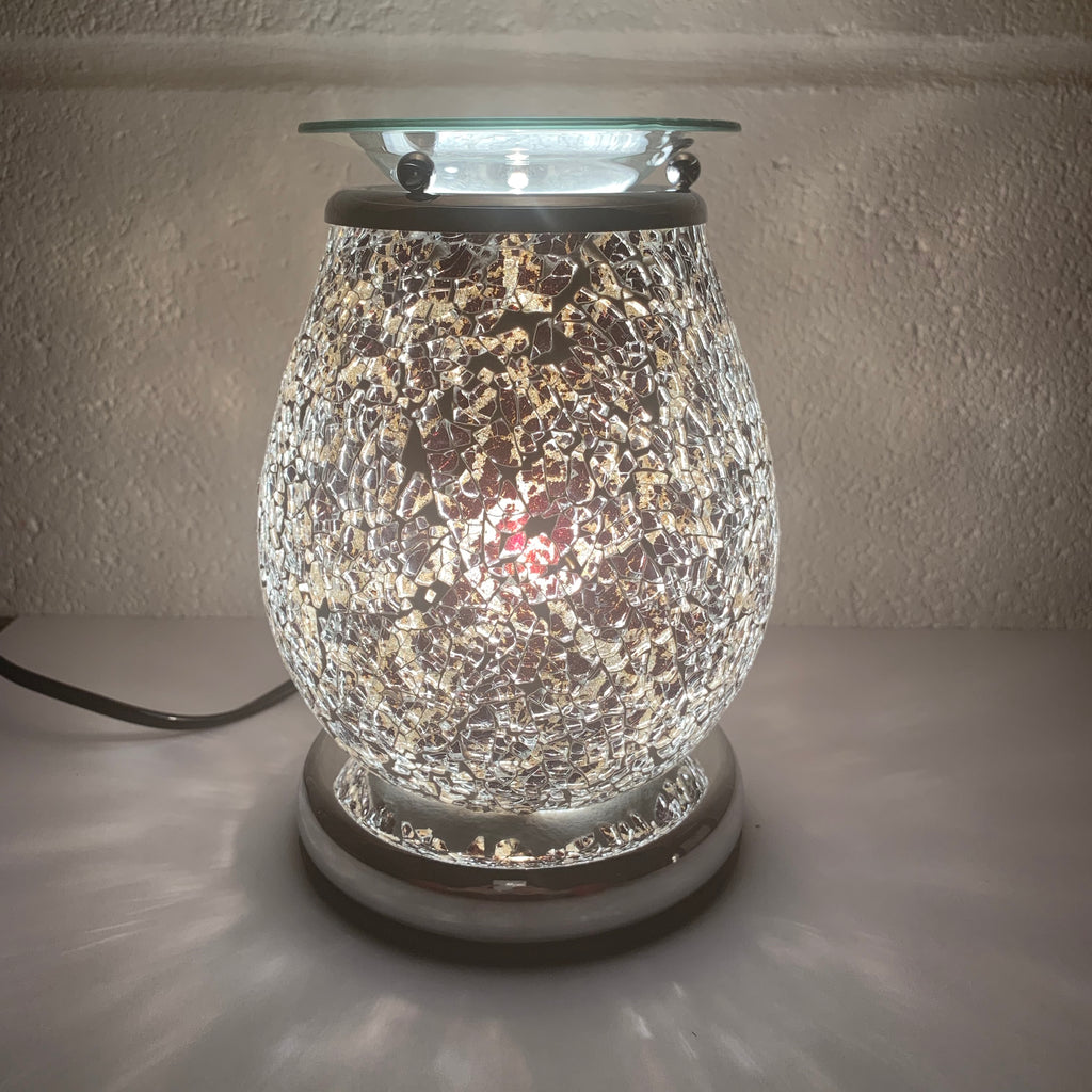 Juno Touch Mosaic Electric Wax Warmer/Burner with a pack of 10 FREE Scented Melts (3141)