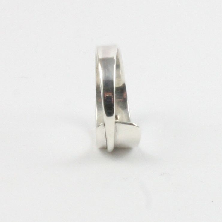 Solid Silver 925 Handmade Personalised Spoon Style Ring