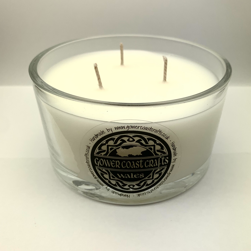 Coconut Island Handpoured Highly Scented 3 Wick Candle Jar