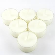 Orange Blossom Handpoured Highly Scented Tea Light Candles Tealights pack of 6