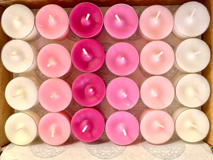 Valentines inspired Tealight Scent Selection Box in a Gift Sleeve