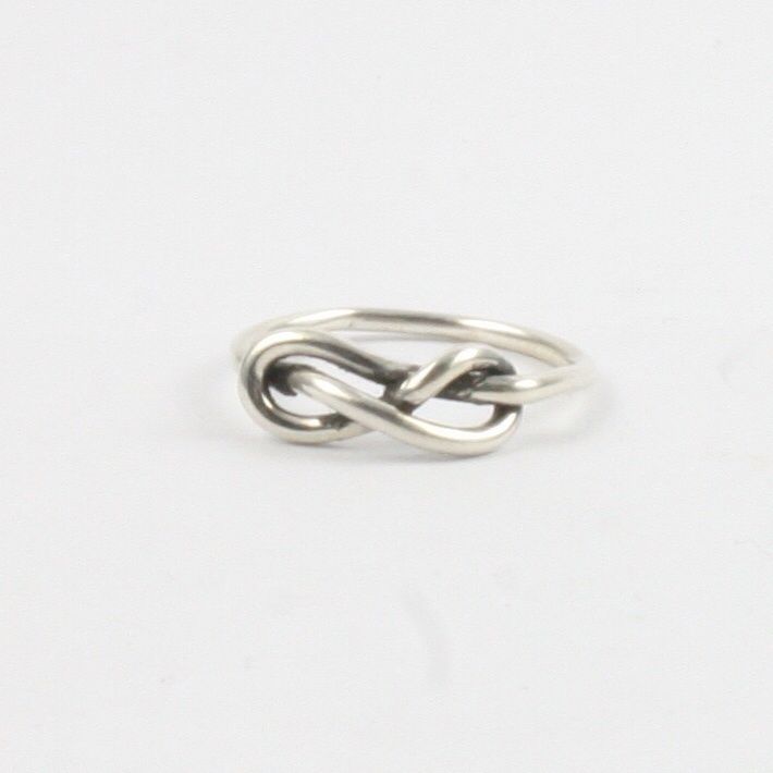 Sterling silver sale infinity band