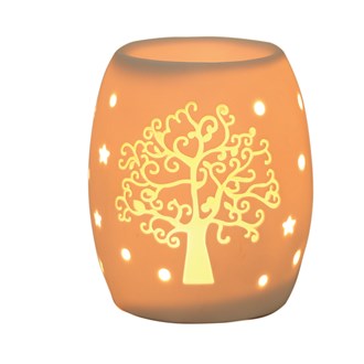 Tree Electric Wax Warmer/Burner with a pack of 10 FREE Scented Melts (3187)