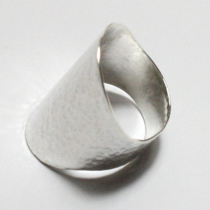 thumbnail image 2 of Minimal Design 925 Sterling Silver Men's Ring With Husn-i Calligraphy \"Hasbiyallah\" Written... 2 of 11