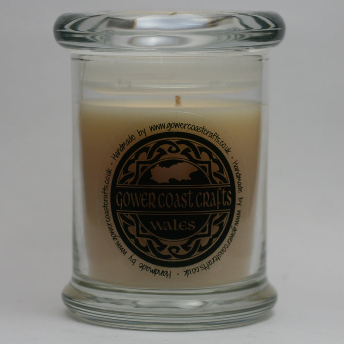 Luscious Vanilla Handpoured Highly Scented Medium Candle Jar