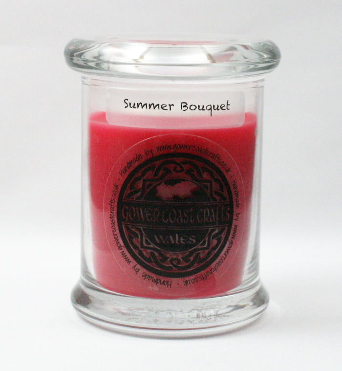 Zoflo Summer Bouquet Handpoured Highly Scented Medium Candle Jar