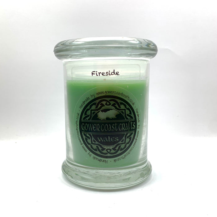 Fireside Handpoured Highly Scented Candle Jar