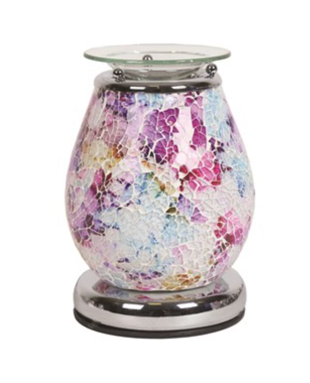 Apollo Touch Mosaic Electric Wax Warmer/Burner with a pack of 10 FREE Scented Melts (3130)