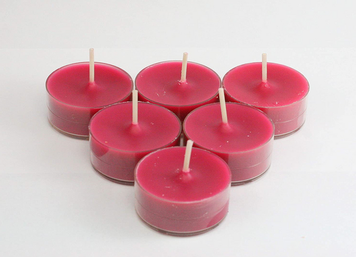 Mulled Wine Handpoured Highly Scented Tea Light Candles Tealights pack of 6