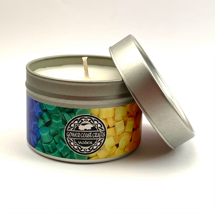 Lime Basil & Mandarin Handpoured Highly Scented Candle Tin