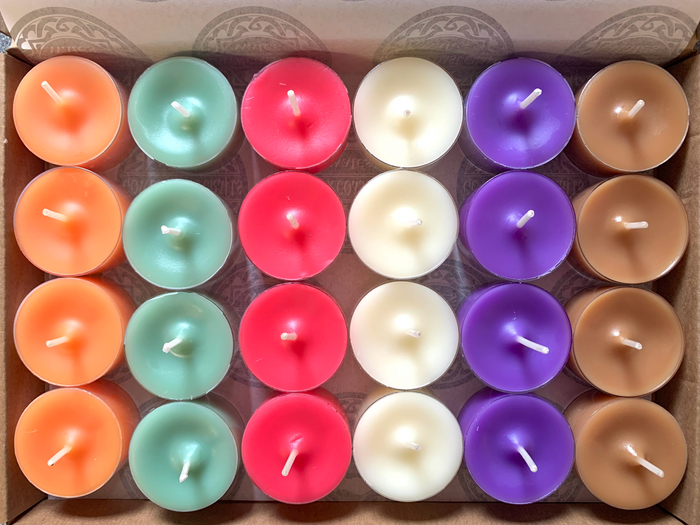 Autumn inspired Tealight Scent Selection Box