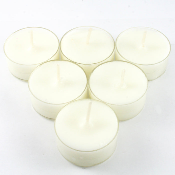 Clean Cotton Handpoured Highly Scented Tea Light Candles Tealights pack of 6