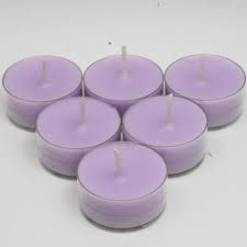 Scented Tea Lights Candles in Clear Cups, Cotton Blossom Fragrance, for Scented Tea Lights Candles in Clear Cups, Cotton Blossom Fragrance, for